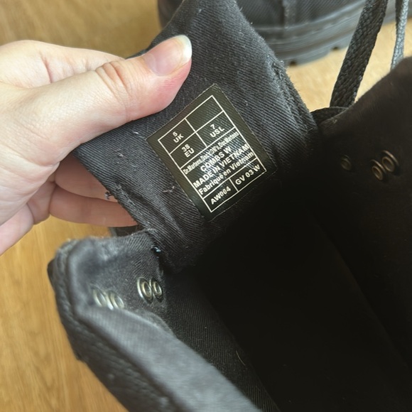 Dr. Martens Poly Combat Boots - Picture 7 of 7